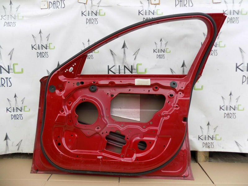 JAGUAR XE 2015-ON FRONT RIGHT DOOR PANEL IN RED *DAMAGE*