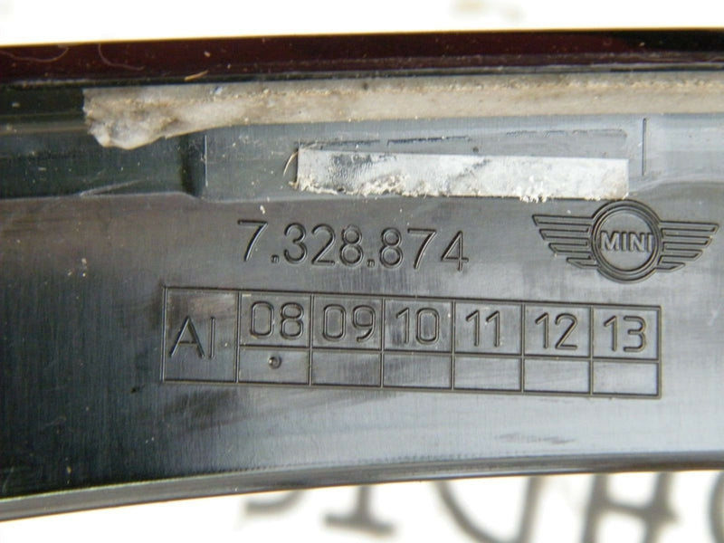 MINI ONE/ S/ COOPER F55 2014-ON 5DR RIGHT C PILLAR COLUMN EXTERIOR COVER TRIM