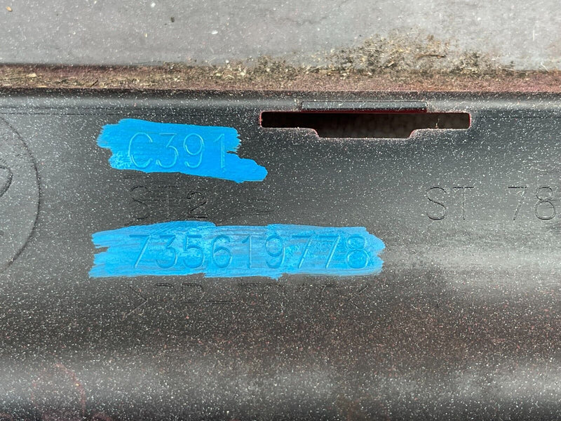 FIAT 500 2015-ON FACELIFT REAR BUMPER 735619778