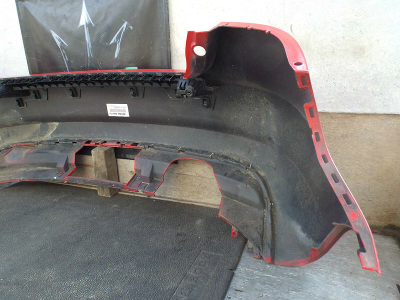 AUDI A3 2008-2013 CONVERTIBLE REAR BUMPER GENUINE RED (1453) 8P7 807 511