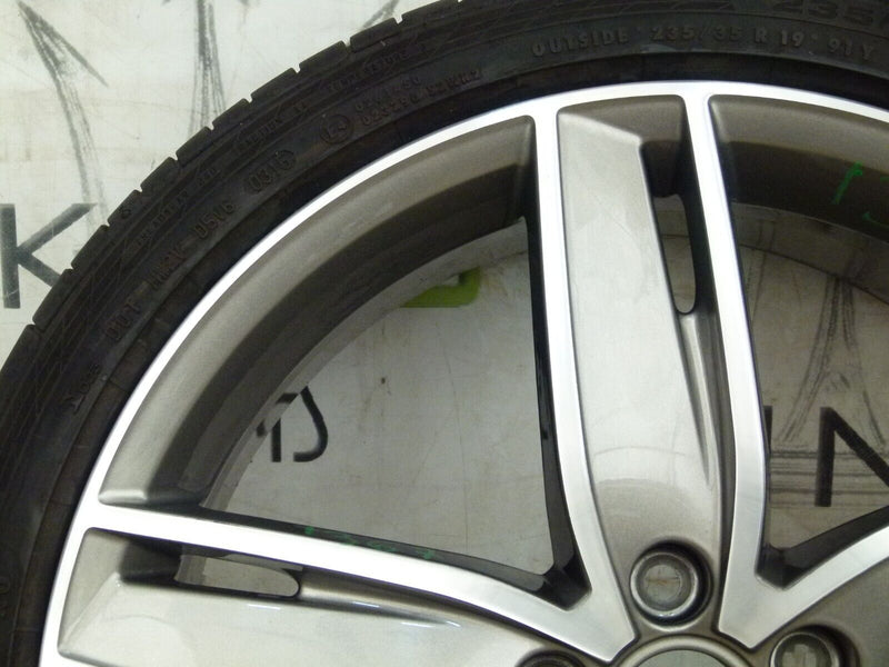 AUDI A3 S-LINE WHEEL ALLOY RIM & TIRE 8JX19H2 ET49 8V0601025AS GENUINE