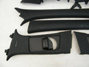 MERCEDES W204 2011-2014 SET INTERIOR PANELS COVER TRIM A B C PILLAR LEFT & RIGHT