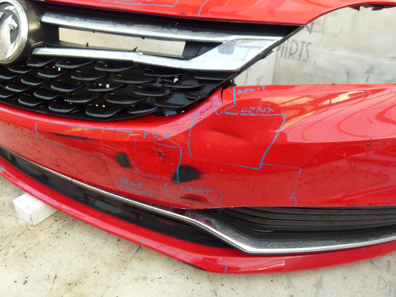 VAUXHALL ASTRA K SRi VX Line 2015-19 FRONT BUMPER GENUINE 13448088