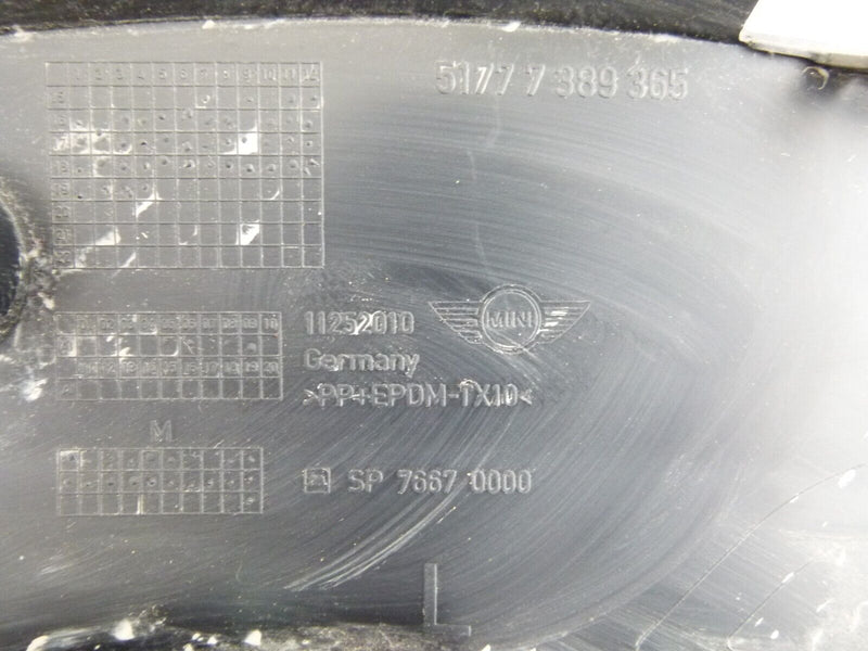 MINI COUNTRYMAN F60 17-20 FRONT LEFT WHEEL ARCH TRIM GENUINE 5177 7389365