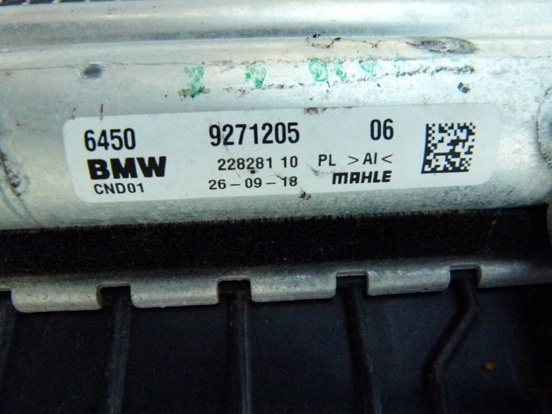 BMW X2 F39 F45 PETROL A/C AIR CON CONDENSER & COOLING FAN RADIATOR 8645861