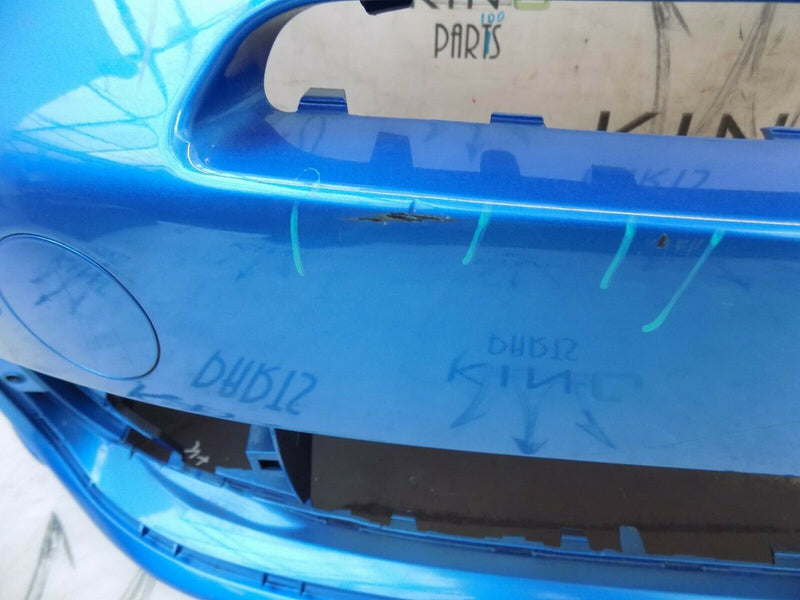 FIAT 500 S SPORT 2016-ON FACELIFT FRONT BUMPER IN BLUE + BADGE 735619571