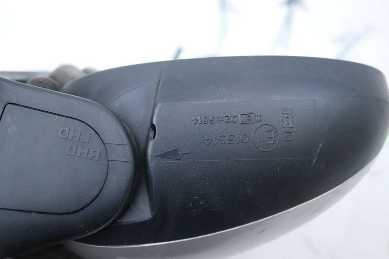 ROVER 25 2000-05 RIGHT DRIVER SIDE WING MANUAL MIRROR IN SILVER E11015514