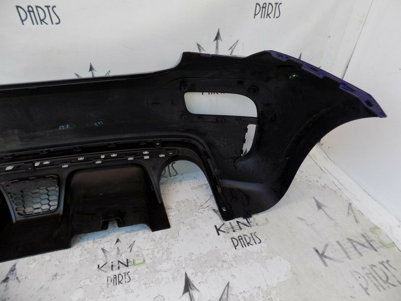 FIAT 500 ABARTH 959 FACELIFT 2016-ON BLUE REAR BUMPER GENUINE 735633081