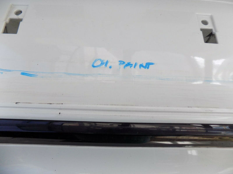 BMW 1 F20 2014-2016 LCI FACELIFT WHITE REAR BUMPER GENUINE 51127371756