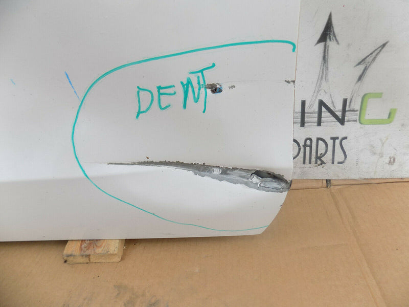 AUDI A5 B8 2012-2015 FRONT RIGHT DRIVER DOOR PANEL WHITE