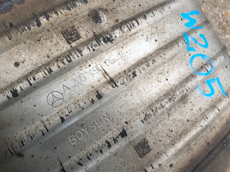 MERCEDES C W205 DIESEL SALOON *EXHAUST CATALYTIC CONVERTER GENUINE & NOX SENSOR