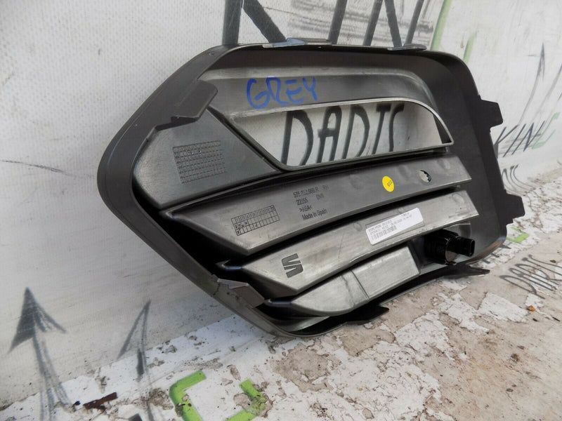 SEAT ATECA 2020-UP RHD FCL FRONT BUMPER RIGHT SIDE GRILLE IN GREY+ PDC SENSOR