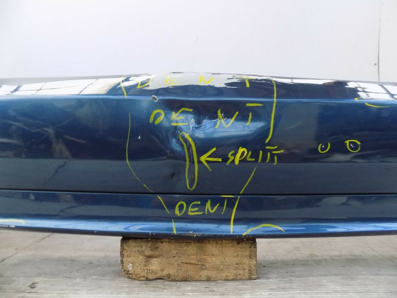 AUDI A4 AVANT 2004-2009 ESTATE BLUE REAR BUMPER GENUINE & DIFFUSER (A3603)