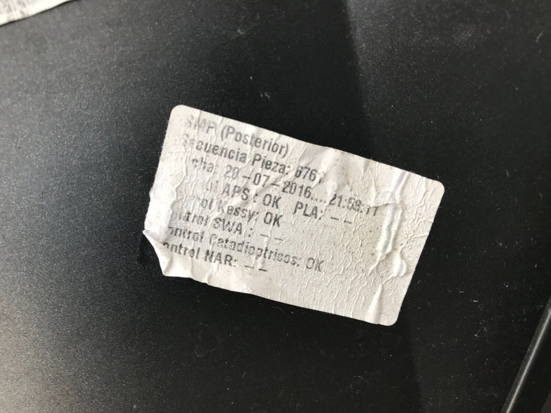 AUDI Q3 8U S-LINE FACELIFT 2015-2017 REAR BUMPER PDC GENUINE 8U0807521