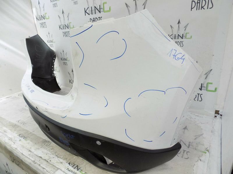 MAZDA CX5 2012 2013 2014 BLACK REAR BUMPER GENUINE PDC HOLES KD47-50221