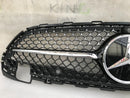 MERCEDES AMG LINE W206 2021-ON FRONT BUMPER RADIATOR GRILLE & EMBLEM A2068882100