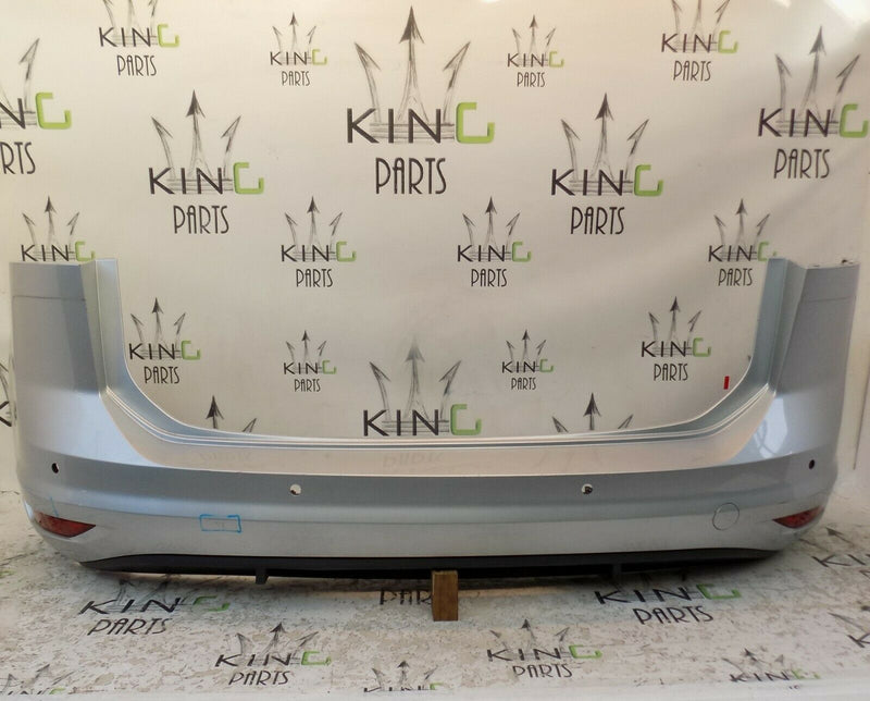VW TOURAN II MK2 5T 2015-2018 SILVER REAR BUMPER GENUINE 4x PDC 5TA807421