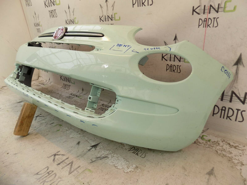FIAT 500 2015-ON FACELIFT FRONT BUMPER LOUNGE MINT GENUINE  735619491