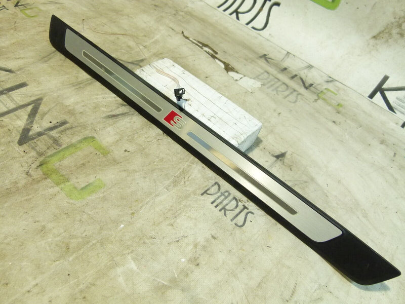 AUDI A4 S4 8W B9 2016-ON FRONT LEFT DOOR ILLUMINATED ENTRY SILLS 8W0947417