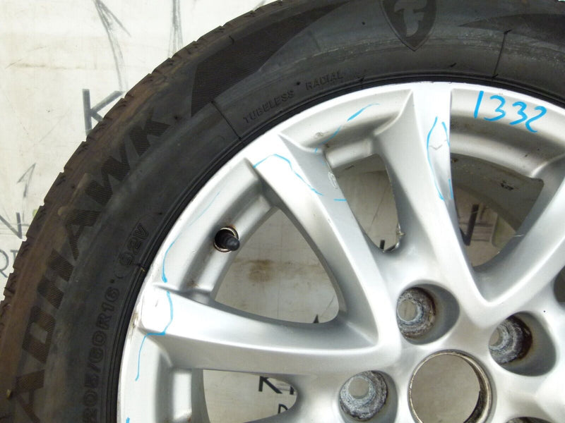 MAZDA MK3 16" WHEEL ALLOY RIM & TIRE 6.5JX16 ET50 9965D06560 GENUINE