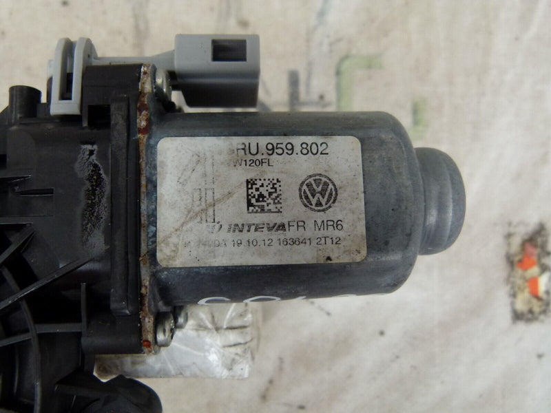 VW UP 2011-2016 FRONT LEFT DOOR WINDOW GLASS MOTOR GENUINE 6RU959802