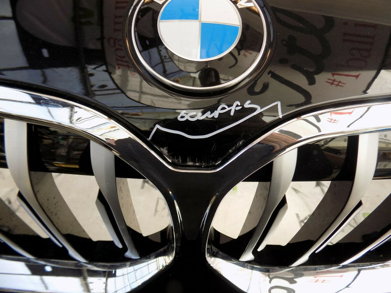 BMW 2 SERIES F44 2020-ON GRAN COUPE M SPORT FRONT BUMPER GRILLS BLACK