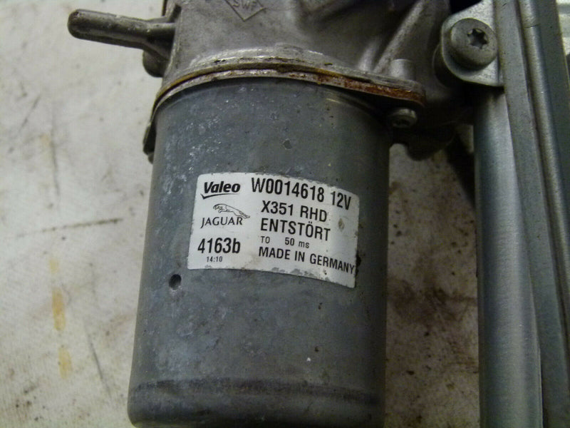 JAGUAR XJ X351 2010-2019 GENUINE FRONT WIPER MOTOR & LINKAGE AW93-17500-BB