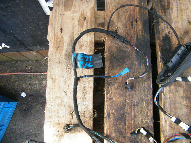 BMW 3 E90 E91 05-11 GENUINE WIRING LOOM HARNESS DOOR N/S  Rear Door Left Side