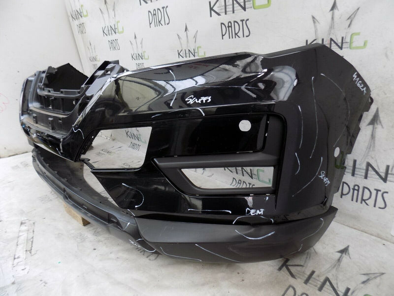 NISSAN X TRAIL FRONT BLACK BUMPER 2017-2021 WITH PDC HOLES 62022 6FR0H