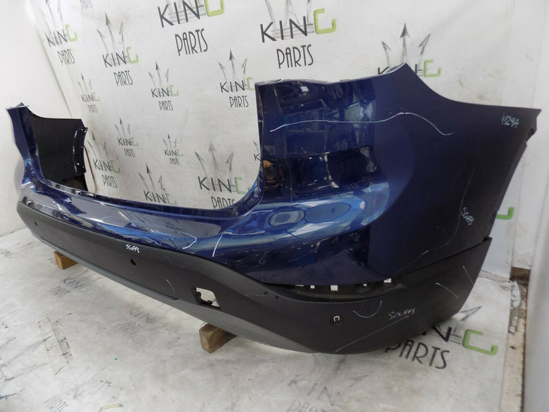 BMW X1 F48 2016-2019 NAVY BLUE REAR BUMPER GENUINE PDC HOLES 51127332323