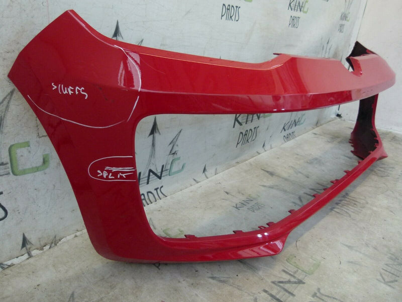 VW UP 2016-2022  RED FRONT BUMPER GENUINE 1S0807221F