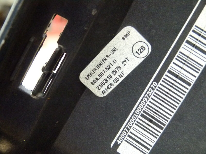 AUDI Q5 MK2 S-LINE 2016-2020 REAR BUMEPER PDC GENUINE 80A807385