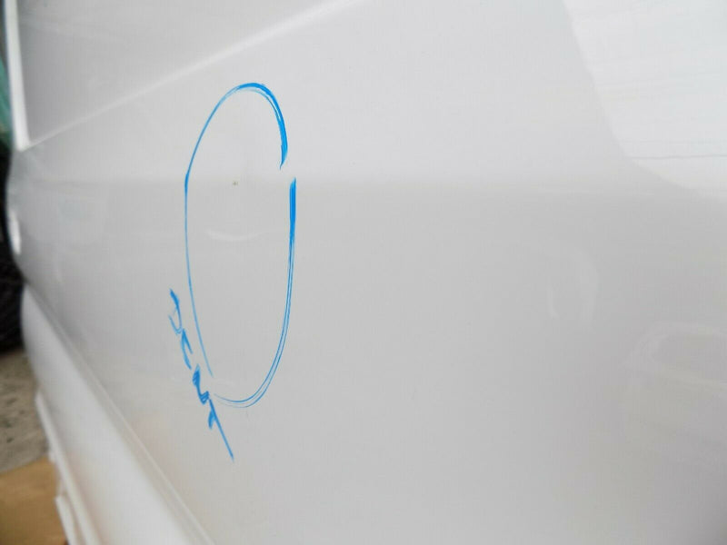 FORD TRANSIT JUMBO 2016-ON NS SLIDING DOOR WHITE - GENUINE
