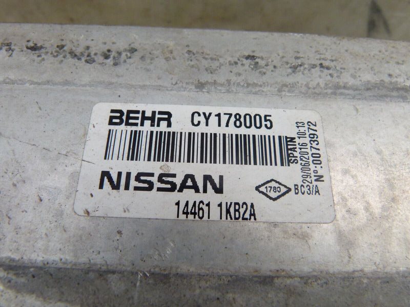 NISSAN PULSAR, JUKE F15, NV200 1.5 DCI INTERCOOLER RADIATOR 14461-1KB2A