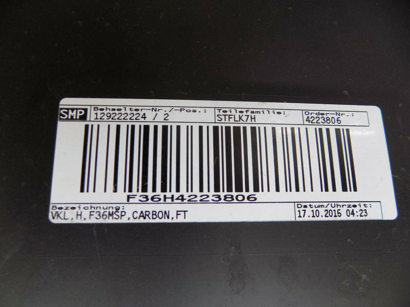 BMW 4 SERIES M SPORT F36 2013-2016 REAR BUMPER GENUINE PDC 51128054563