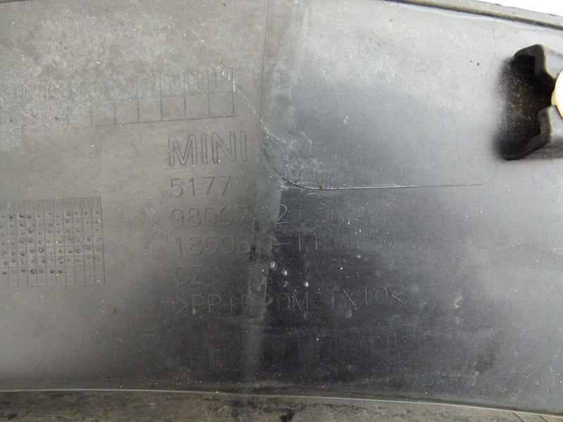MINI COUNTRYMAN R60 LCI 2014-16 FRONT RIGHT WHEEL ARCH TRIM 5177 9800762