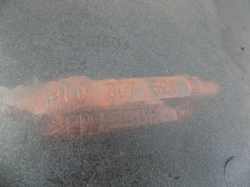 AUDI Q7 MK1 (4L) 2007 2008 2009  BLACK REAR BUMPER GENUINE 4L0807521D