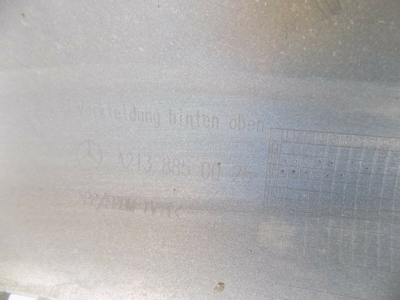 MERCEDES E-CLASS W213 SE 2017-ON GREY REAR BUMPER GENUINE PDC A2138850025