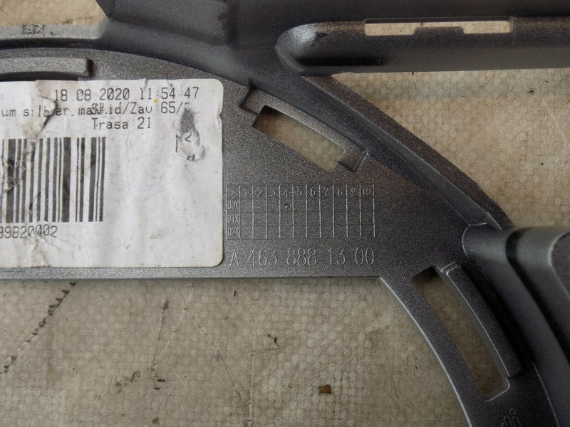 MERCEDES-BENZ G-CLASS W463 2018-ON FRONT BUMPER GRILL  INNER A4638881300 SILVER