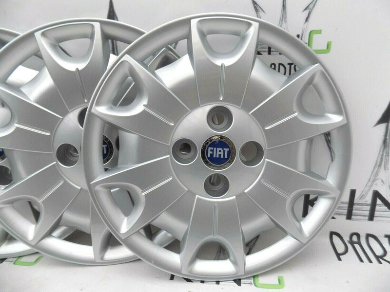 FIAT PANDA 2011-ON SET 4X 14 INCH WHEEL TRIMS CAP *NEW* 7353946750