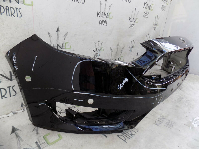 FORD FOCUS MK3 2015-ON FACELIFT BLACK FRONT BUMPER GENUINE F1EB-17757-A