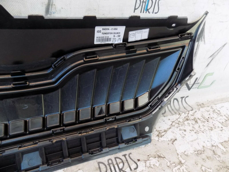 SKODA CITIGO E iV ELECTRIC 2019-UP FRONT BUMPER GRILL GENUINE 1ST853653E SILVER