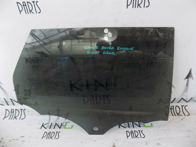 LAND ROVER EVOQUE L538 5 DR REAR WINDOW GLASS RIGHT SIDE DOT 747 M1240 AS3
