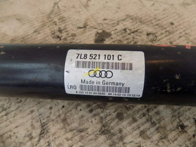 AUDI Q7 3.0 V6 TDI. FRONT PROPSHAFT GENUINE 7L8521101C
