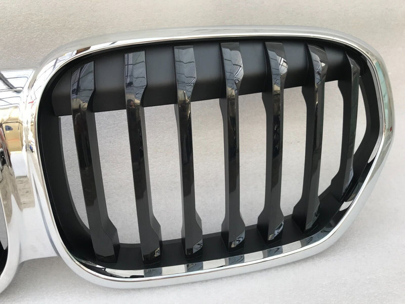 BMW X1 F48 FACELIFT SPORT & M-SPORT 2019-ON GENUINE *NEW FRONT BUMPER TOP GRILL