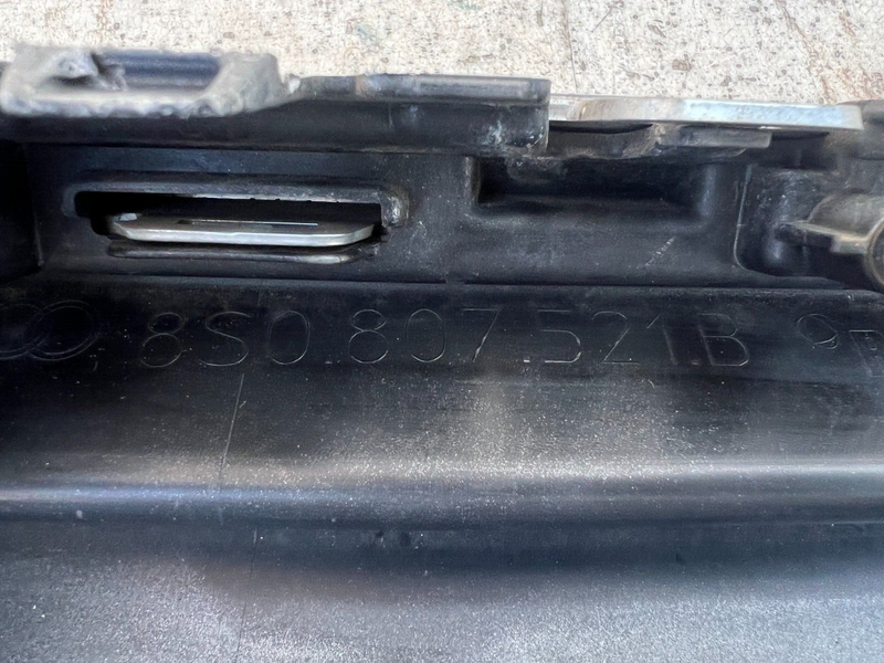 AUDI TTS 8S 2016-20 REAR BUMPER DIFFUSER LOWER SPOILER 8S0807521B AC0154