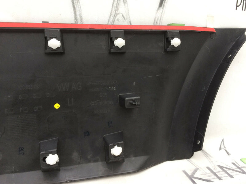 VW CRAFTER 7C 2018 REAR TRIM MOULDING LEFT SIDE PROTECTIVE PANEL 7C0853753