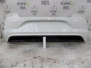 VW VOLKSWAGEN POLO 2017-2019 WHITE REAR BUMPER GENUINE 2GS807421