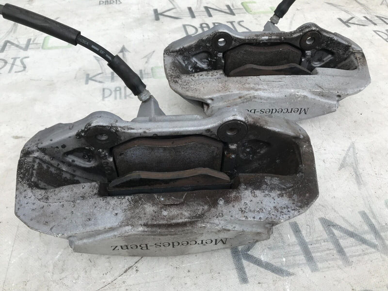 MERCEDES C-CLASS W205 C300 C350 PAIR FRONT BRAKE CALIPER LEFT & RIGHT SIDE