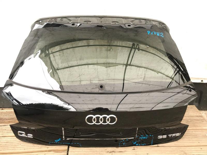 AUDI Q2 2013-2019 GENUINE BOOTLID TAILGATE PANEL in BLACK & WINDOW GLASS